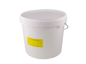 Емкость-контейнер (ведро) "Олданс" класса Б, 10 л для органических и неорганических отходов, одноразовый (белый, этикетка), Россия (ЗАО "Олданс")