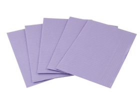 Салфетка-нагрудник JNB 33*45 см медицинская, 2-слойная (цвет лаванда), 500 шт/упаковка, Китай (Shanghai Dochem Industries Co., Ltd.) 12001