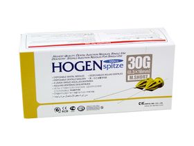 Игла карпульная одноразового применения Hogen Spitze, 30G(0,3)*16 мм, 100 шт/упак, Корея (C-K Dental IND. CO)