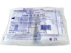Мочеприемники MR: Мочеприемник прикроватный MR 1000 мл, 15 штук в упаковке, Китай (Ningbo Hi-Tech Unicmed Imp. &Exp. Co., Ltd.)