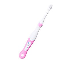 Щетка зубная детская FirstBrush, 0-18 месяцев (розовая), Великобритания ("Brushbaby Ltd") BRB096 pink