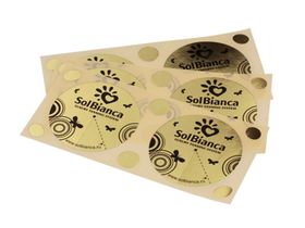 Стикини "SolBianca" на грудь d=43 мм + 6 для родинок, 100 пар/упаковка, Россия 98943