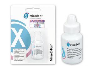 Жидкость "Miradent Mira-2-Ton liquid" двухкомпонентная для выявления зубного налета, 10 мл, Германия ("Hager &Werken GmbH &Co. KG")