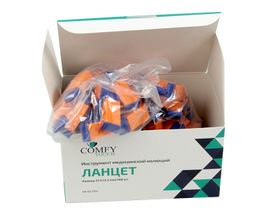 Ланцет (21G (2,2 мм), 100 шт/упаковка), Китай ("Янченг Хуида Медикл Инструменте Ко., Лтд.") HD-02-2122