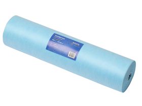 Салфетка одноразовая 40*40 см, марка "White Line" SS15 из нетканного материала двойной спанбонд, голубая, 200 шт/рол, Россия (ООО "Белая линия") 10579