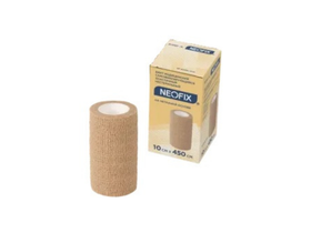 Бинт медицинский NEOFIX Band-N 10*450 см самофиксирующийся эластичный нестерильный на нетканой основе, индивидуальная упаковка, Китай ("Чжэцзян Кэкан Медикал Текнолоджи КО., ЛТД")