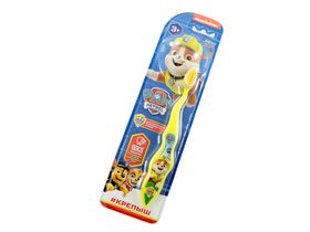 Щетка зубная детская "Щенячий патруль. Крепыш", от 3-х лет, 2800 щетинок (мягкая), Россия (ООО "Орапро")