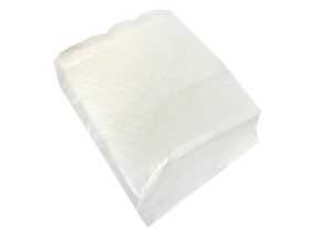 Салфетка 10*10 см нестерильная из нетканного материала спанлейс плотность 40 г/м2, соты, (белая), 100 шт/упаковка, Россия 1277