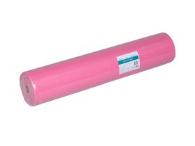 Простыня 200*70 см "Стандарт" из нетканого материала спанбонд (розовая) с перфорацией, 100 шт/рулон, Россия (Акционерное общество "Чистовье") 604-290