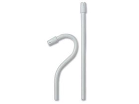 Наконечник стоматологический «БЛОССОМ» (BLOSSOM) для слюноотсоса, длина 15 см, цвет белый непрозрачный, одноразовый, съемный колпачок, 100 штук/упаковка, Италия (ASA Dental s.p.a.) 2900E-BT15MR/10