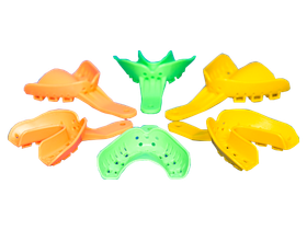 Лоток JNB (ложка) лабораторный перфорированный для размещения слепков №3 верхний орто, 12 штук/упаковка, Китай (Shanghai Dochem Industries Co., Ltd.) 1А5970