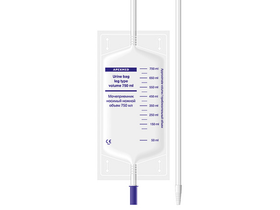 Мочеприемник носимый Apexmed (ножной) 750 мл, длина трубки 50 см, в упаковке 10 шт,  Китай (Ningbo Jiangdong Greatcare InternationalTrade Co.,Ltd.) 0304-01-76