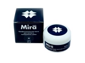 Паста для чистки и полирования зубов "Kagayaki Mira" без фтора, 45 г, Россия (ООО "Полировальные системы") 3014