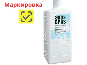 Экобриз антисептический гель, 1 л (крышка/флип-топ), 10 фл/ТК, Россия (ООО "Мир дезинфекции")