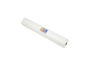 Простыня одноразовая 70*200 см "Выбор" SS12  из нетканного материала спанбонд двойного сложения, плотность 12 г/м2, цвет белый, 100 шт/рулон, Россия (ООО "Белая линия") 10475