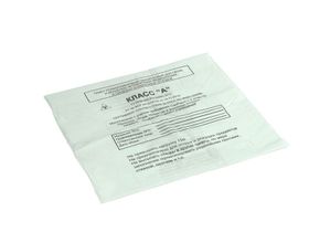 Пакет полиэтиленовый для сбора и хранения медицинских отходов класса А 330*300 "МедКом", плотность 9 мкм., 100 штук/упаковка, Россия (НПФ "МедКом")