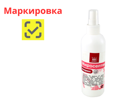 Миросептик Экспресс дезинфицирующее средство (кожный антисептик), 0,2 л (спрей), Россия (ООО "Мир дезинфекции")