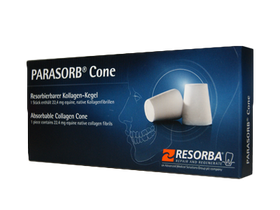 Имплантат коллагеновый рассасывающийся Parasorb Cone (диаметр 1,2 см, высота 1,6 см), 10 шт./уп. Германия DK 1010