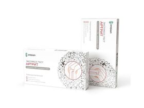 Экспресс-тест для качественного иммунохроматографического определения антител IgA, IgM, IgG ревматоидного фактора и антител IgG к циклическому цитруллин содержащему пептиду в сыворотке, плазме и цельной крови "Артрит-Имбиан-ИХА" (Комплект №1), 1