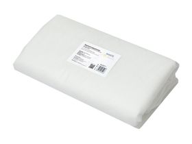 Простыня 70*200 см медицинская одноразовая нестерильная, из нетканого материала спанбонд плотностью 10 г/м2, вариант исполнения: 2000.700.A1.10.C1.D1-50, цвет белый, 50 штук/упаковка, Россия (ООО "Белая Линия") 12865