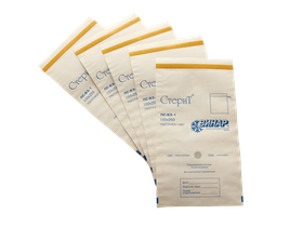 Пакет бумажный влагопрочный самоклеящийся "СтериТ" 80*150 мм (белый), 100 шт/упаковка, Россия (ООО "НПФ "Винар")