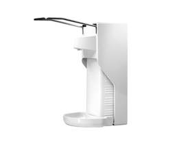 Дозатор МДУ-10Б локтевой, ручка из нержавеющей стали, цвет белый, Россия (ООО "Химактив")