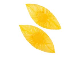 Бахилы ЮГВ-Э/VEM1 медицинские одноразовые полиэтиленовые нестерильные детские, желтые, 50 пар/упак., 13 мкр (1,3 гр), Россия (ООО "Юг-Восток")