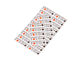 Индикатор химический многорежимный одноразовый паровой стерилизации ИнТЕСТ-ПФ для режимов стерилизации 121 оС, 20 мин, 126 оС, 10 мин, 134 оС, 5 мин, 500 тестов, без журнала, Россия (ООО "НПФ "Винар")