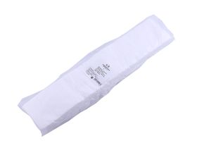 Подворотничок "Onion" 8*40 см из нетканного материала спанлейс, плотность 40 г/м2 (белый), 100 шт/упаковка, Россия 1284