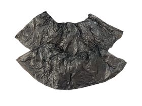 Бахилы ПЭ 2,7 г. (12 мкн) черные, 100 пар/упаковка, Россия (ООО "Онион Индастри") 6047