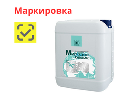 Миродез Базик дезинфицирующее средство (с моющим эффектом), 5 л, Россия (ООО "Мир дезинфекции")