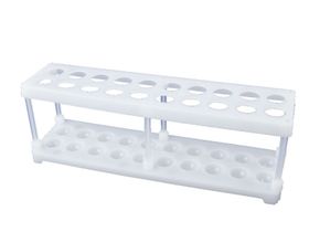 Штатив для пробирок ШЛПП-20 лабораторный, полимерный, Россия (Полимерные изделия)