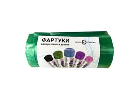 Фартук Dental Formula 60*76 см, ПНД 20 мкм, цвет зеленый, 200 штуки/упаковка, Россия DFAN01