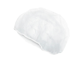 Шапочка берет (спанбонд), плотность 15 г/м2, цвет белый, 100 штук/упаковка, Китай ("Аммекс Вэйда (Хубэй) Хелс энд Сэйфти Продактс Ко., Лтд.")