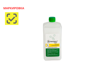 Крем-мыло антибактериальное "Алмадез-Лайт" (крышка), 1 л., Россия (ООО "Базовая Дезинфекция") МАЛ-03