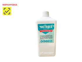 Чистодез концентрат дезинфицирующее средство, 1 л, Россия (АО "Чистовье") 601-640