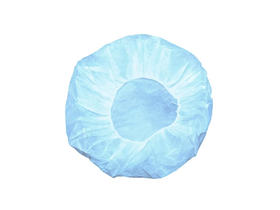 Шапочка берет (спанбонд), плотность 15 г/м2, цвет голубой, 100 штук/упаковка, Китай ("Аммекс Вэйда (Хубэй) Хелс энд Сэйфти Продактс Ко., Лтд.")