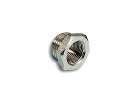 Переходник с цилиндрической резьбой (папа/мама) (резьба М3/8 - F1/4)