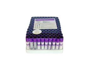 Пробирка вакуумная Apexlab 2 мл, 13*75 мм, для гематологических исследований, с ЭДТА-К3, фиолетовая крышка, 100 штук/упаковка, Китай ("Yancheng Huida Medical Instruments Co., Ltd.") VES02P