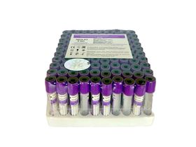 Пробирка вакуумная Apexlab 4 мл, 13*75 мм, для гематологических исследований, с ЭДТА-К3, фиолетовая крышка, 100 штук/упаковка, Китай ("Yancheng Huida Medical Instruments Co., Ltd.") VES04P