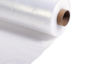 Пленка полиэтиленовая прозрачная толщина 80 мкм, рулон 1,5 х 100 м (рукав)