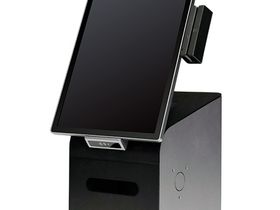 Касса самообслуживания АТОЛ КСО 3156 (15,6", J6412,8/128GB), без Wi-Fi, без ОС, Newland, Ind.light,Кр.пин-пад., MSR