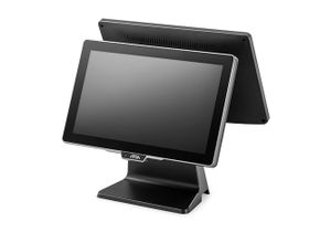 Сенсорный терминал АТОЛ JAZZ 16 (Lite V3, 15.6" IPS, PCAP, N97, SSD 128GB, RAM 8GB), без MSR, доп.монитор 15,6", без ОС.