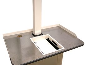 АТОЛ КСО 3215/3245/4210 Тумба со стойкой с вырезом под весы MK-15.2-UA.