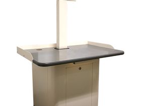 АТОЛ КСО 3215/3245/4210 Тумба со стойкой без выреза под весы.