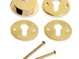 Броненакладка KALE / латунь / на цилиндр /