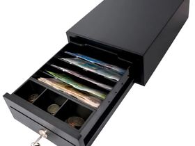 Денежный ящик Форт 2M PUSH, черный