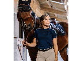 Футболка 963065-L EQUITHÈME MARION (син/беж)V