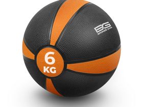 Медбол резиновый BRONZE GYM, 6 кг