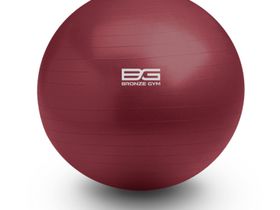 Мяч гимнастический BRONZE GYM, антивзрывной, 75 см
